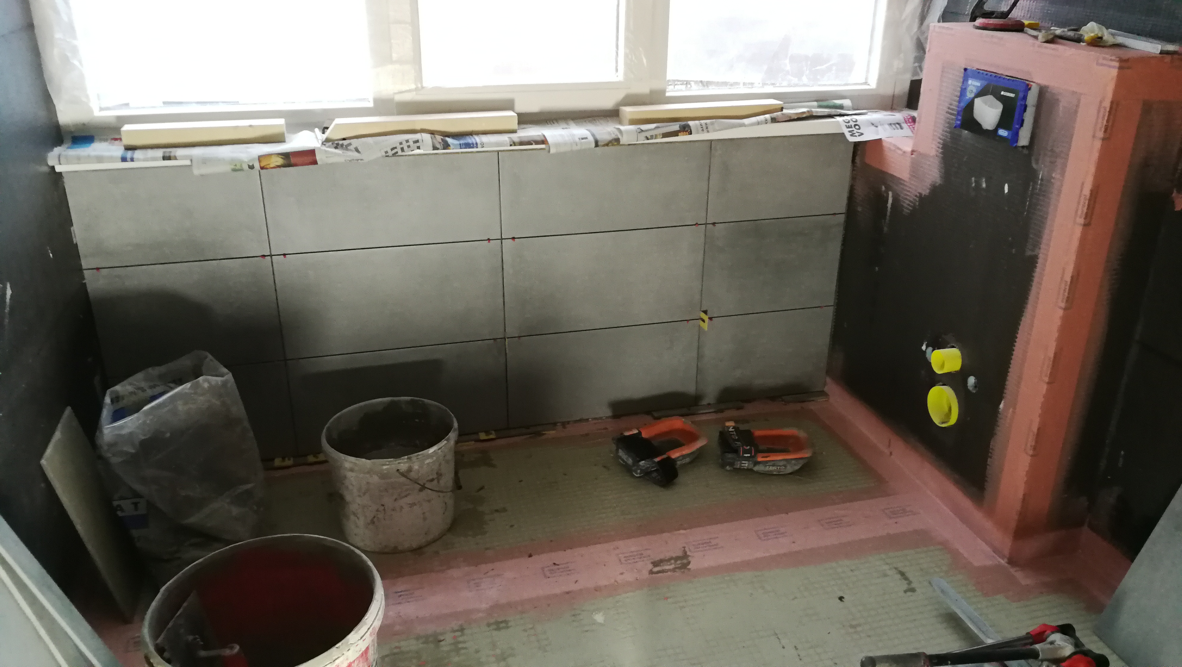 Volledige renovatie badkamer